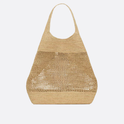 Raffia-Handtasche