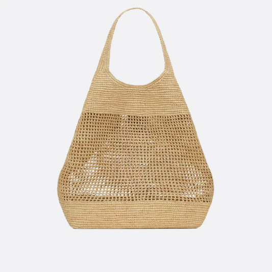Raffia-Handtasche